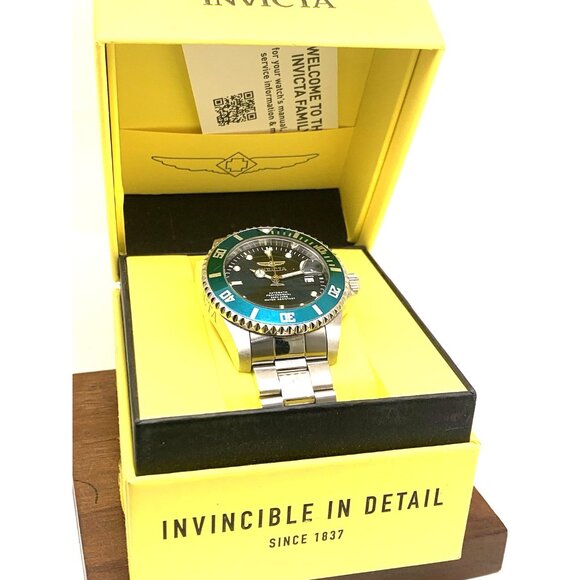 Invicta Men's Watch 36972 Pro Diver Automatic Blue Dial Silver Steel 44mm - Picture 3 of 15